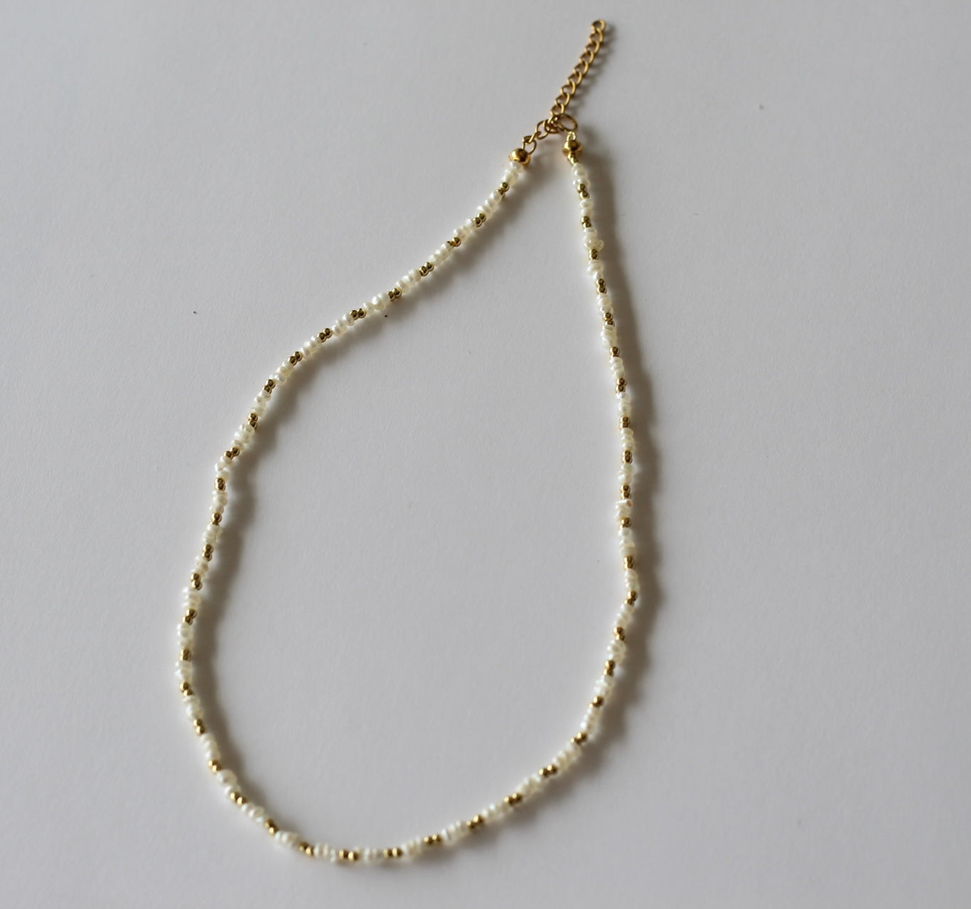 Snow On The Beach Necklace