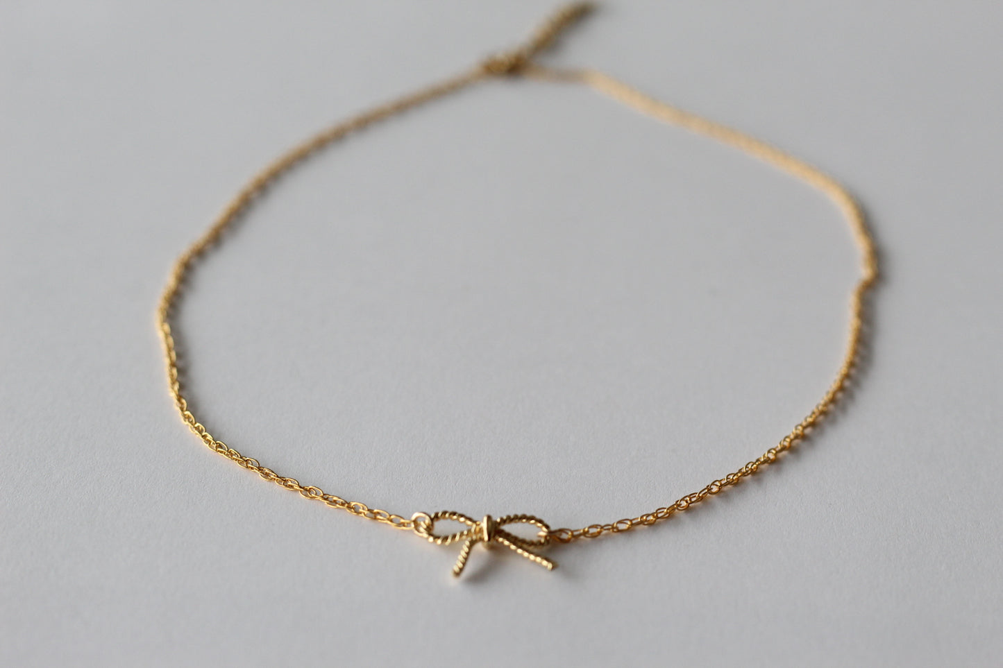 Amy March Bow Necklace