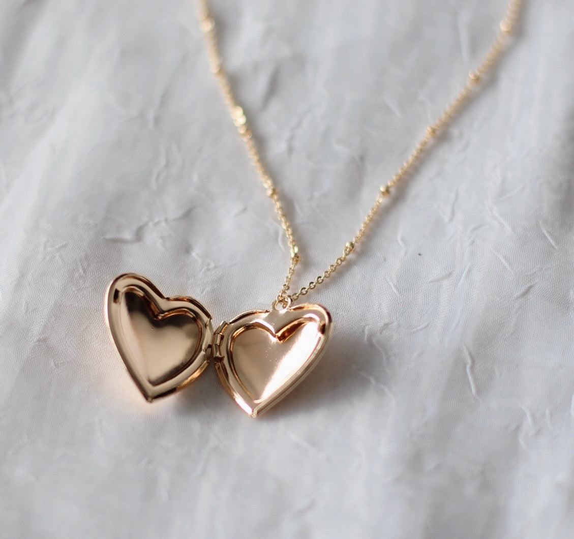 Heart Shape Locket Necklace