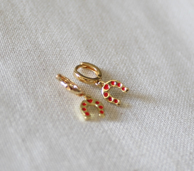 Lucky to Have U mini earrings