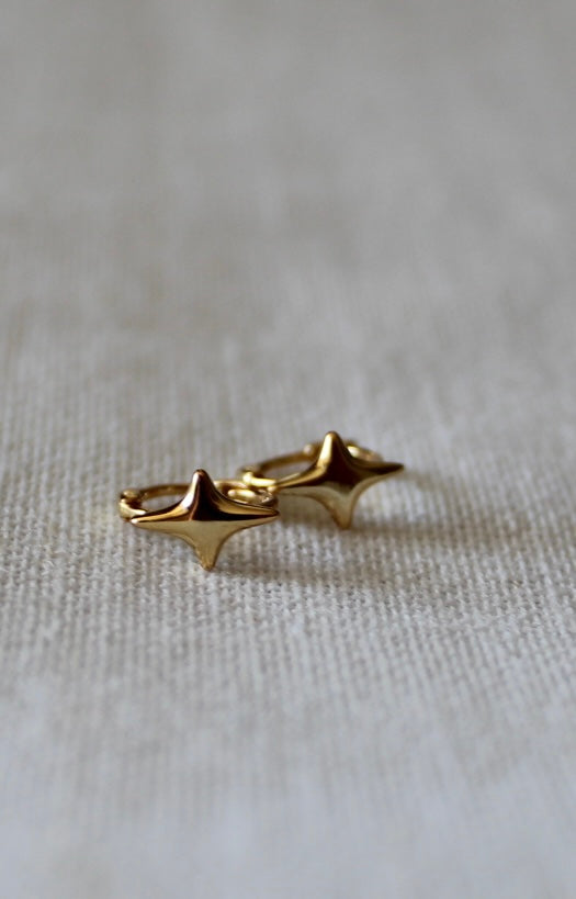 Stars Aligned Hoop Earrings
