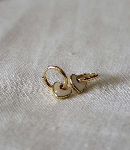 Heart of Gold Earring