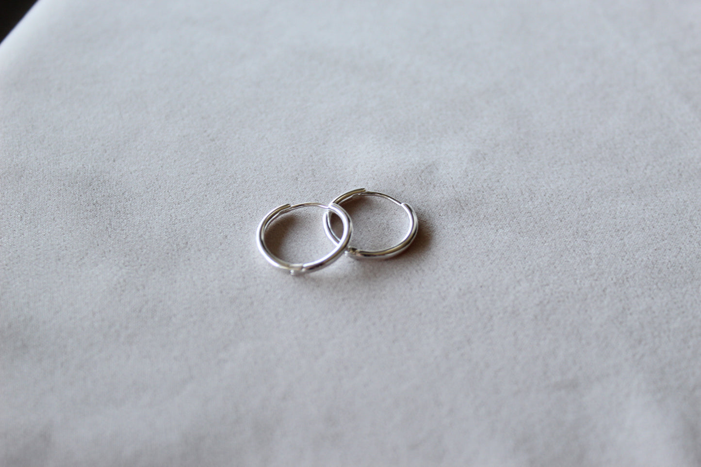 Skinny Hoop Earrings