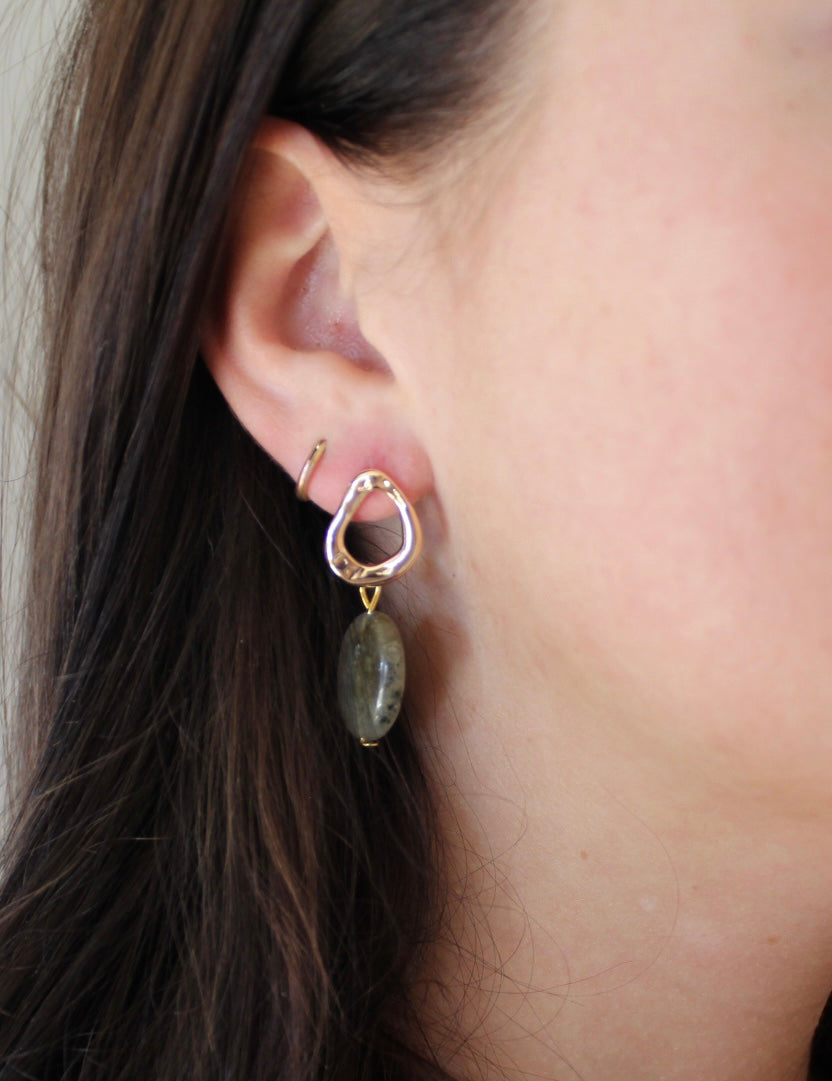 Olive Branch Earring