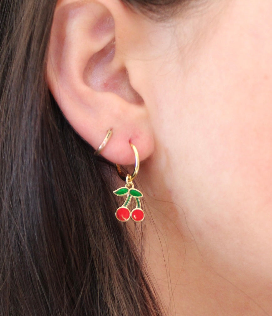 Cherry On Top Earring
