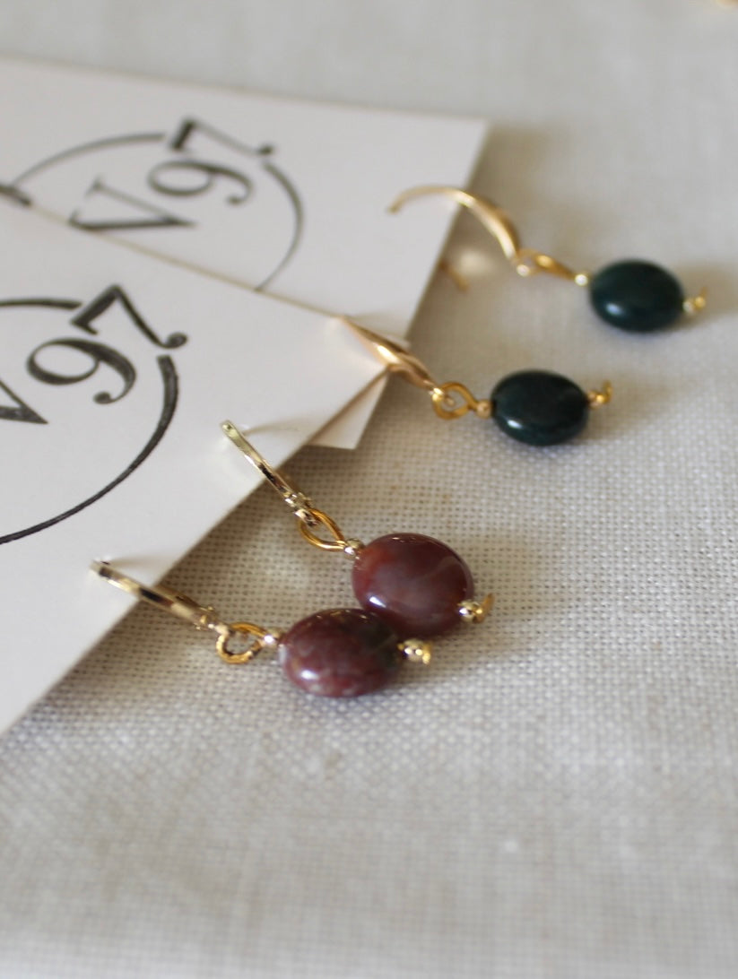 Stone Earrings